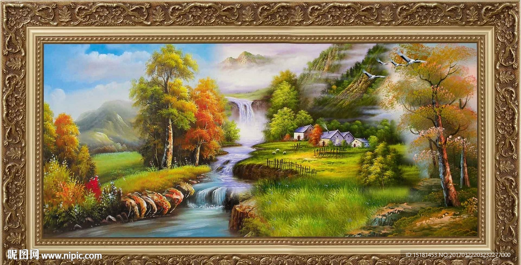风景油画