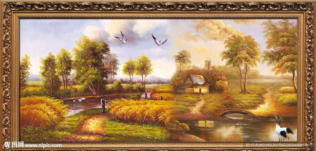 风景油画