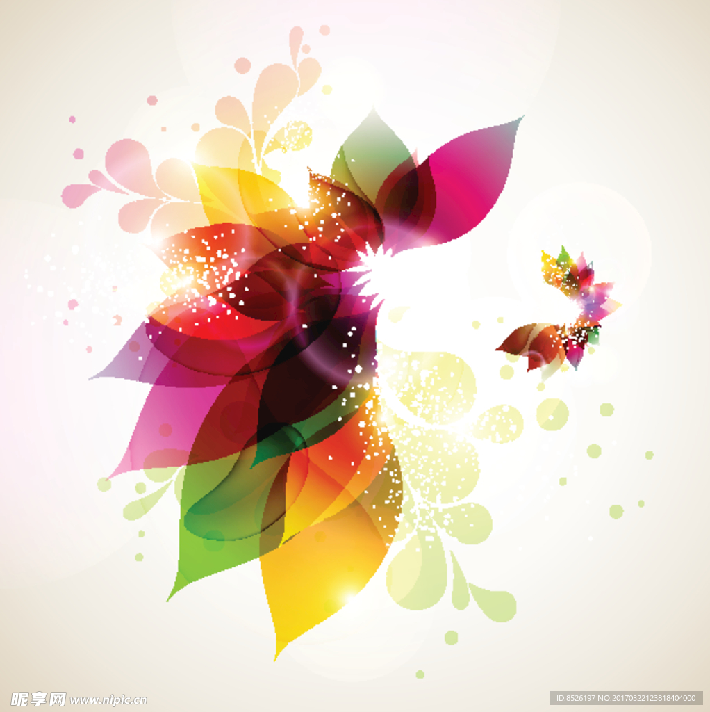 时尚花纹