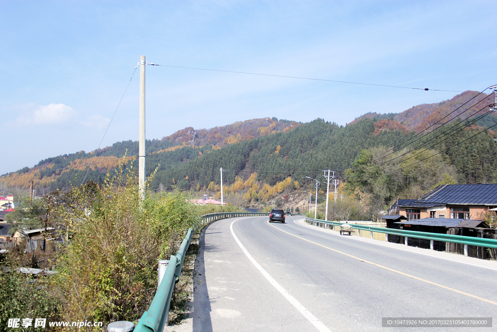 道路交通风景图片