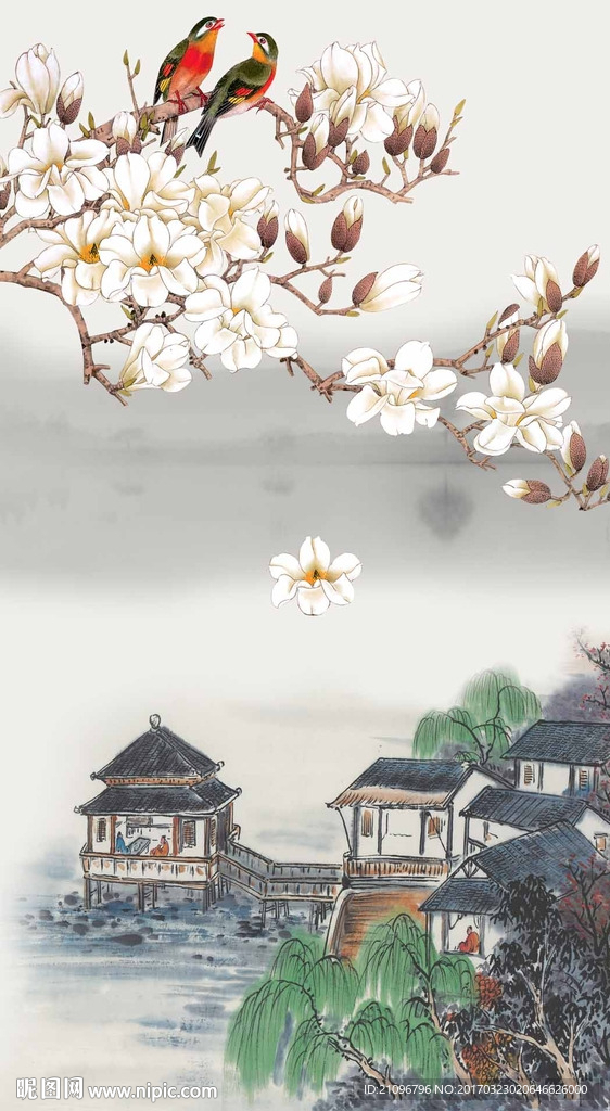 花鸟玄关