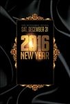 新年海报丝绸酒吧音乐跨年演唱会