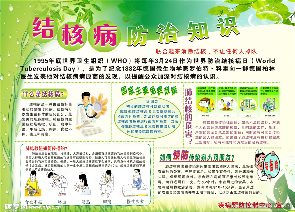 结核病防治宣传知识