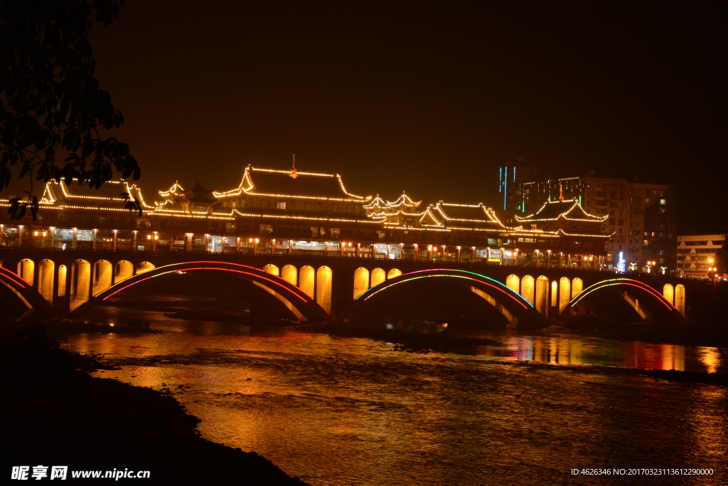 雅安夜景