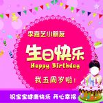 生日聚会海报