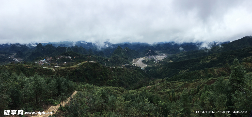 世外桃源般的山村