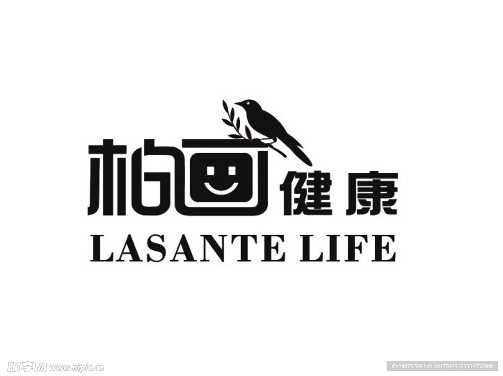 柏画健康logo