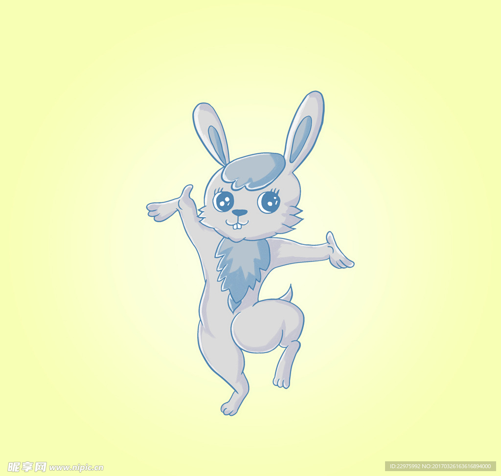 快乐的兔子