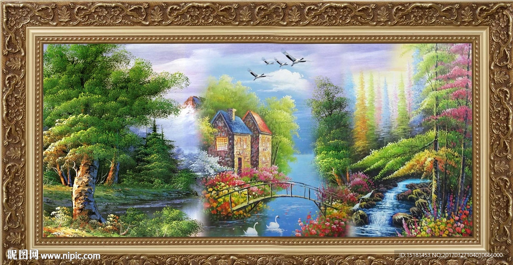 风景油画