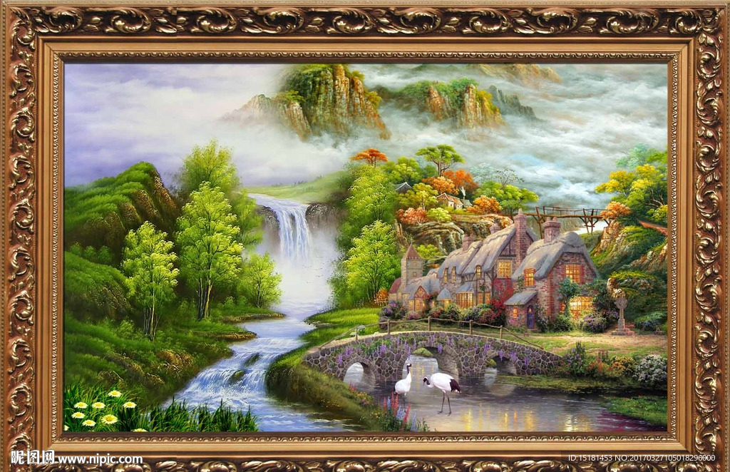 风景油画