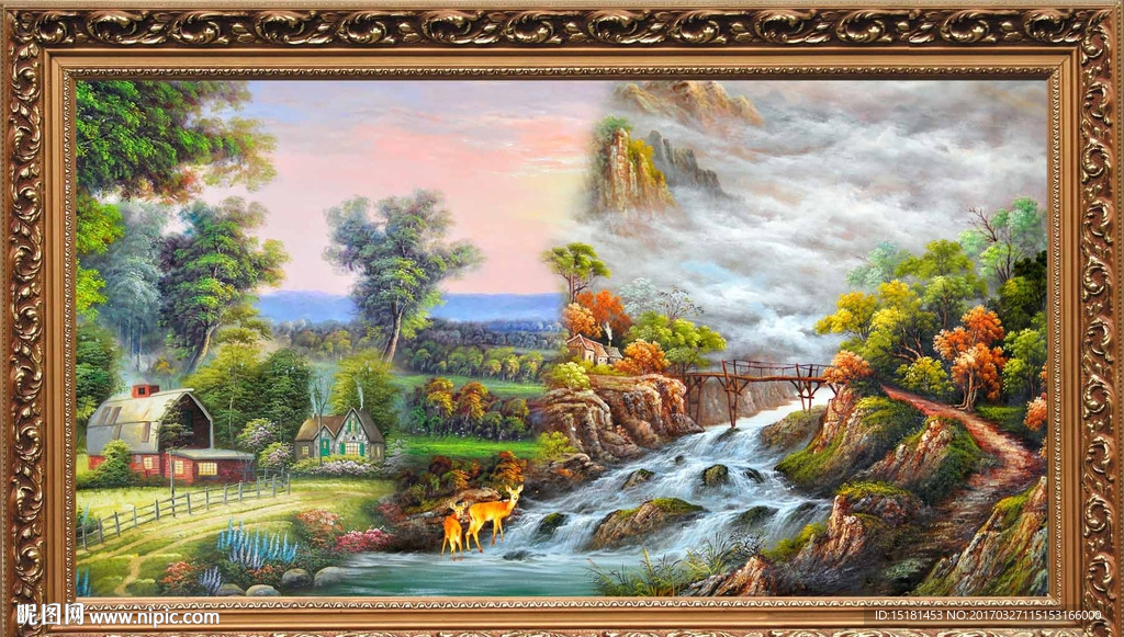风景油画