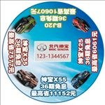 北汽绅宝地贴