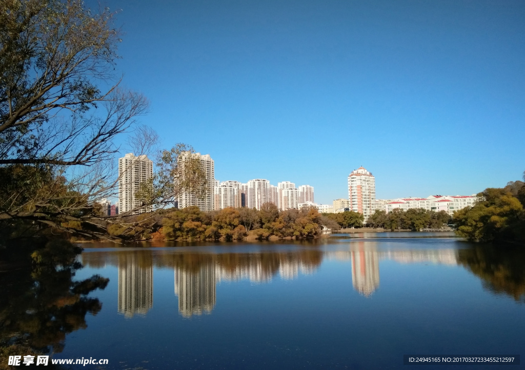 龙沙公园美景