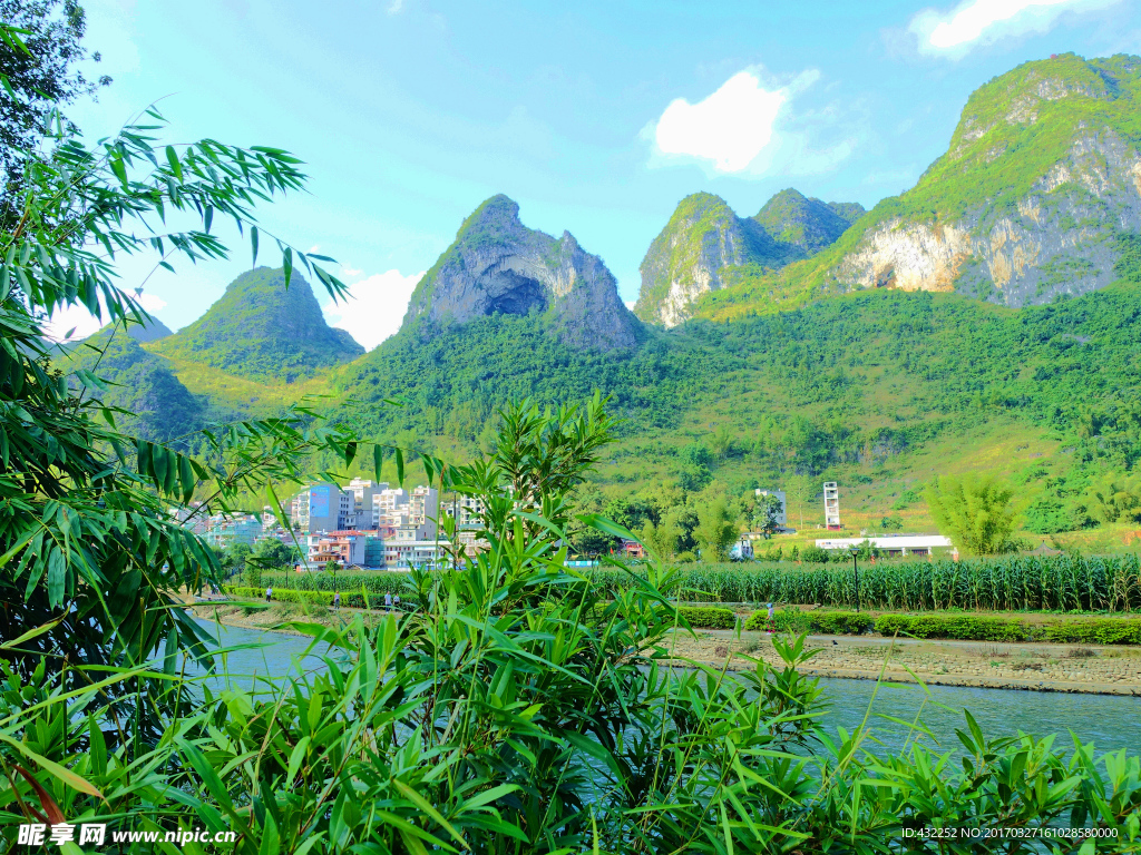 山区美景