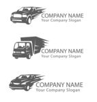 汽车类矢量创意logo