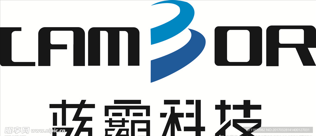 蓝霸科技LOGO