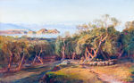 森林油画