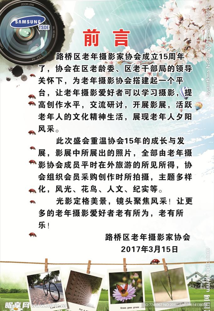 摄影海报