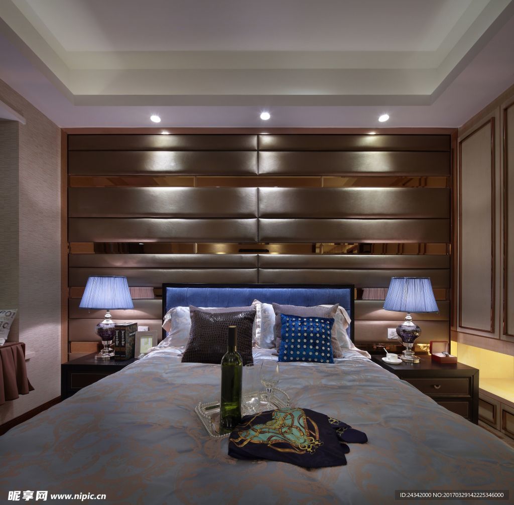 法式风格室内装饰实景图