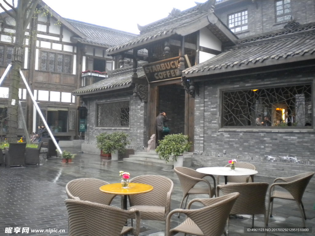 仿古街道 商铺