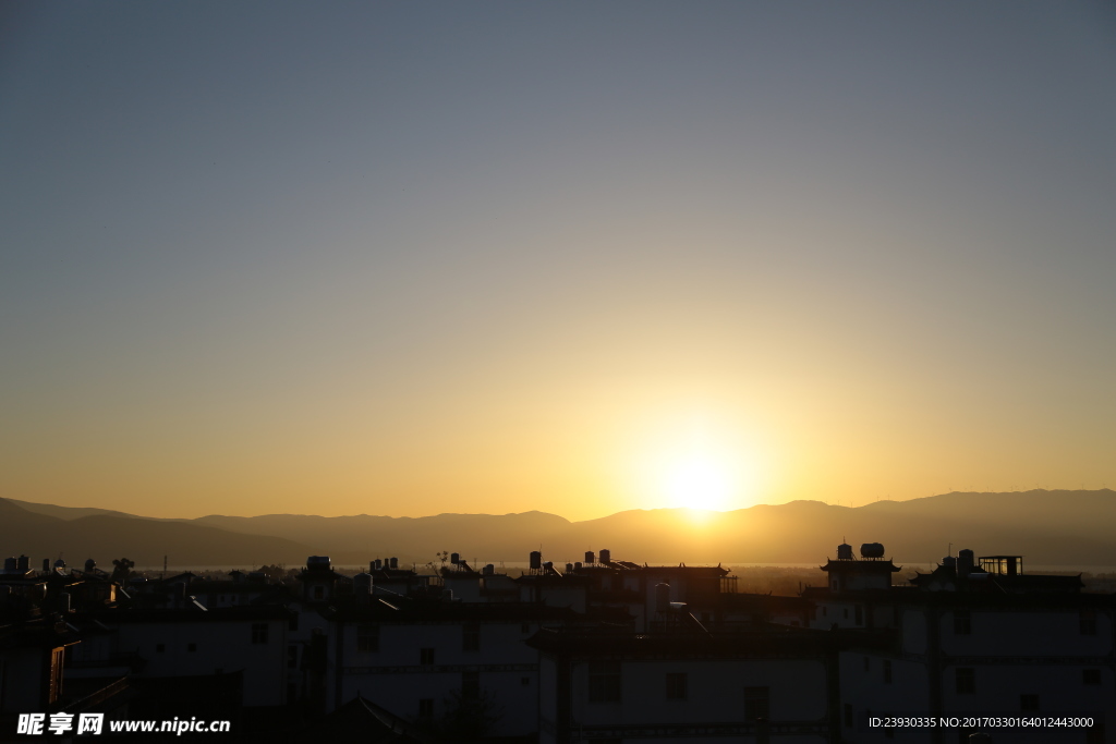 夕阳