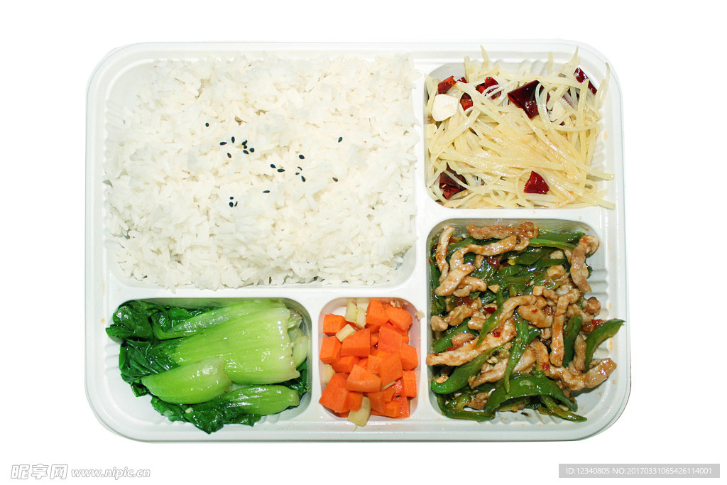 青椒肉丝套餐