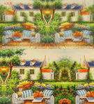 唯美梦幻风景油画视频背景