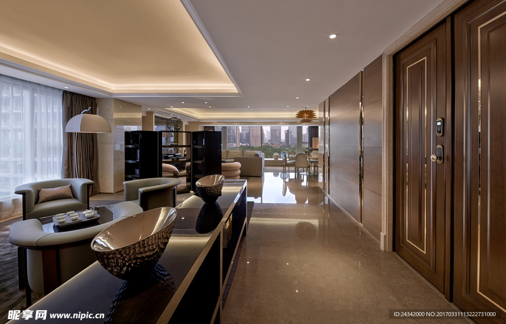 现代简约风格室内装饰实景图