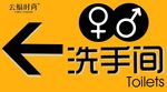 卫生间标识