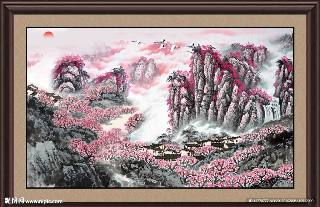 国画山水