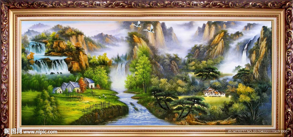 风景油画