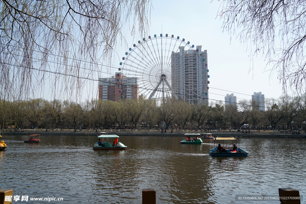 沈阳 南湖公园 游船