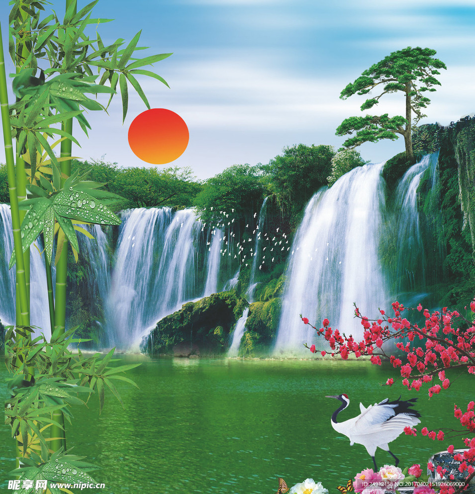 山水画