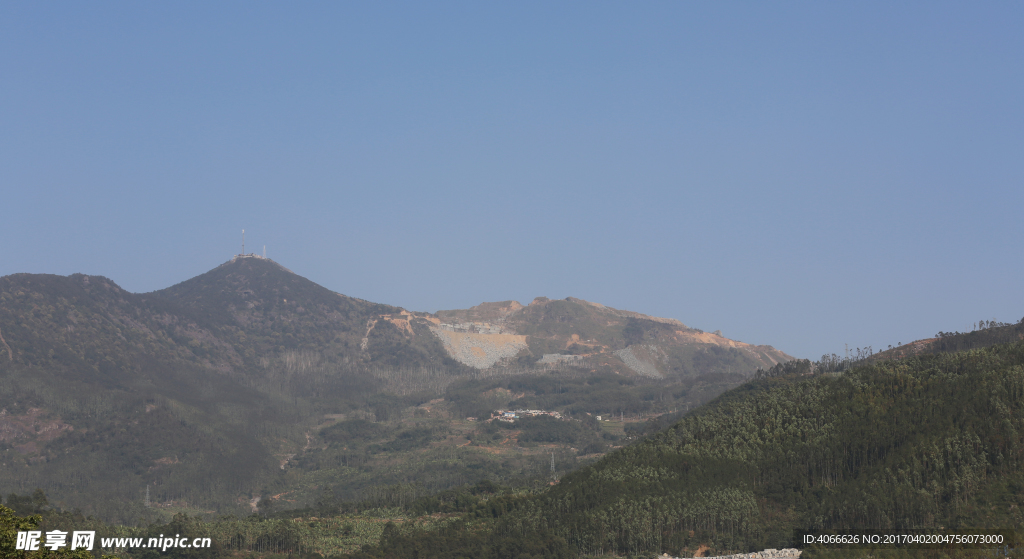 石材矿山远景图片