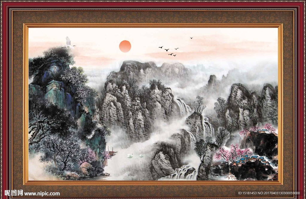 水墨国画