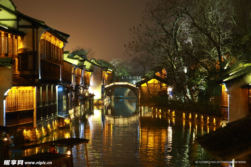 繁华夜景