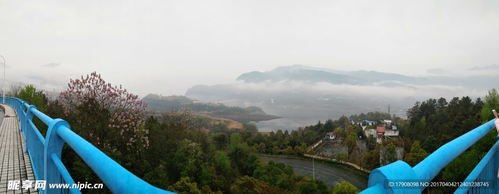 长阳风景 风景 湖水