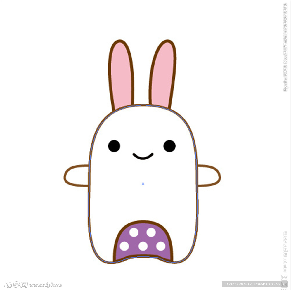 简笔画小兔子
