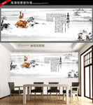 香辣虾背景墙装饰画