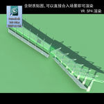 玻璃廊架