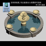 喷泉水池