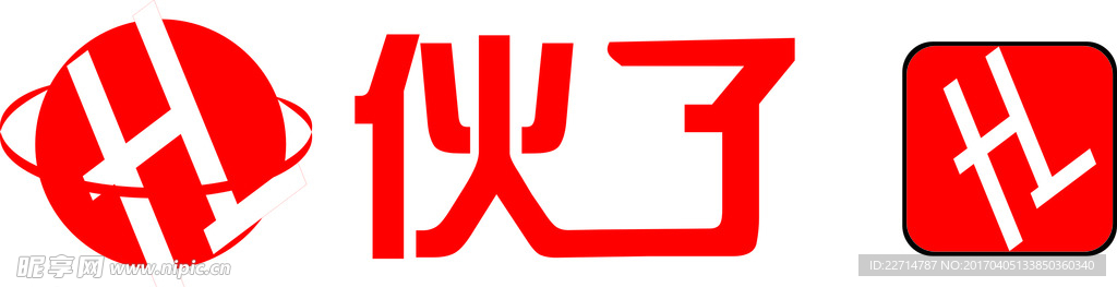 伙了 logo