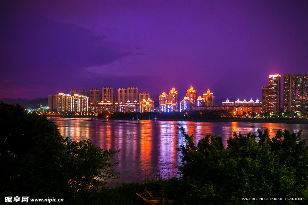 福州闽江夜景