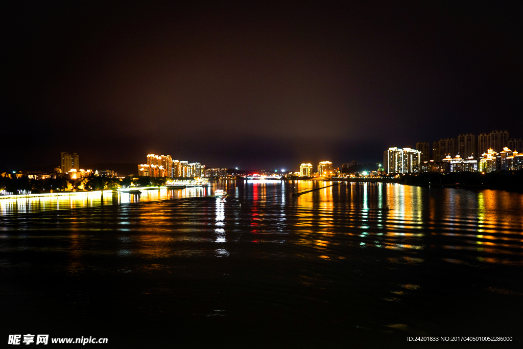 福州闽江夜景