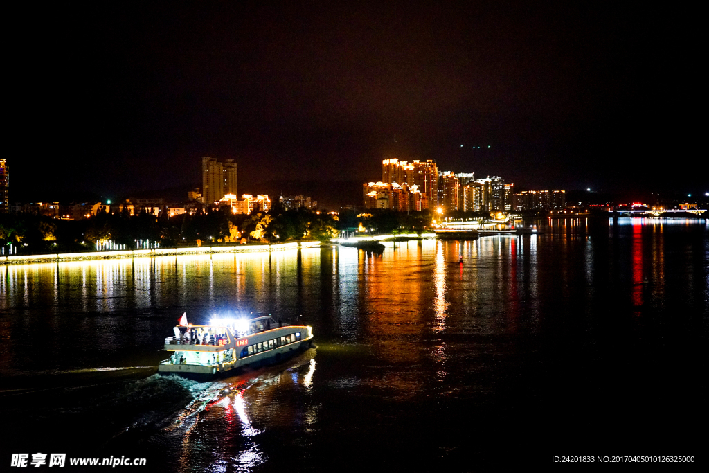 福州闽江夜景