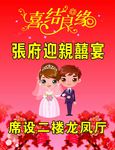迎亲结婚喜宴水牌