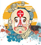 脸谱日本风格
