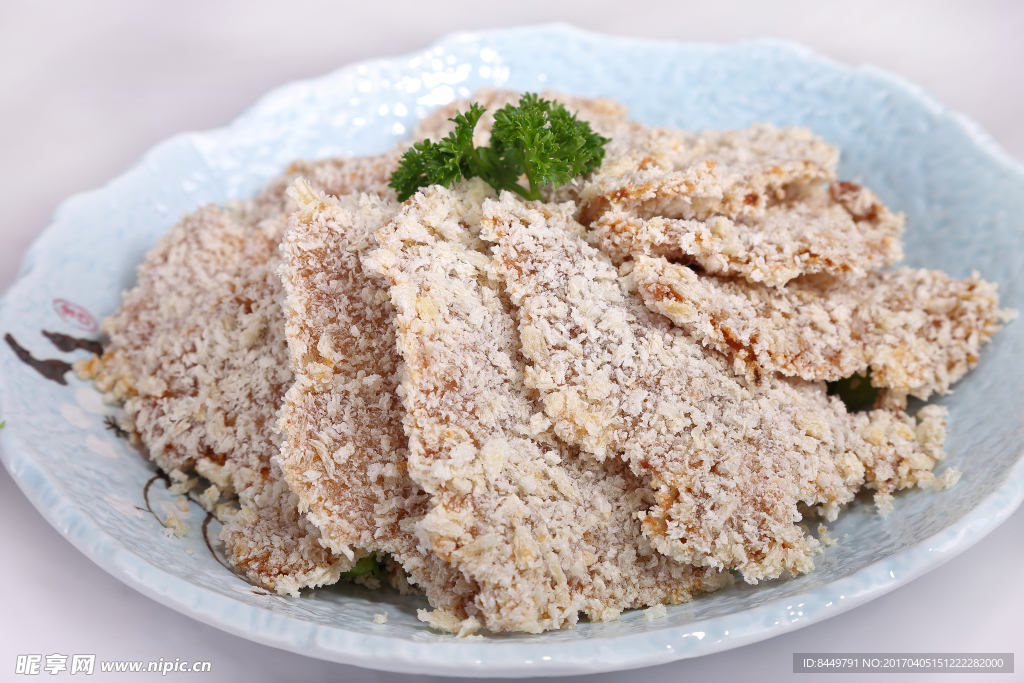 面包糠炸牛排