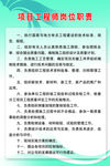 项目工程师岗位职责制度牌