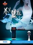 蓝扎海报